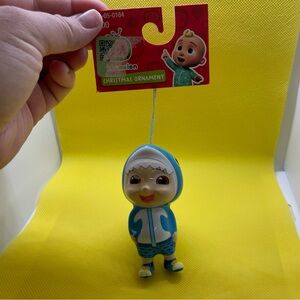 Cocomelon, baby shark Christmas ornament has some flaws shown in  photos